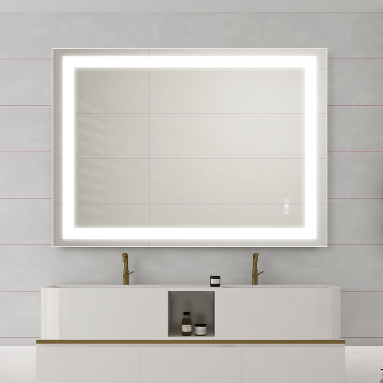 Extra Large Illuminated Bathroom Mirrors Semis Online